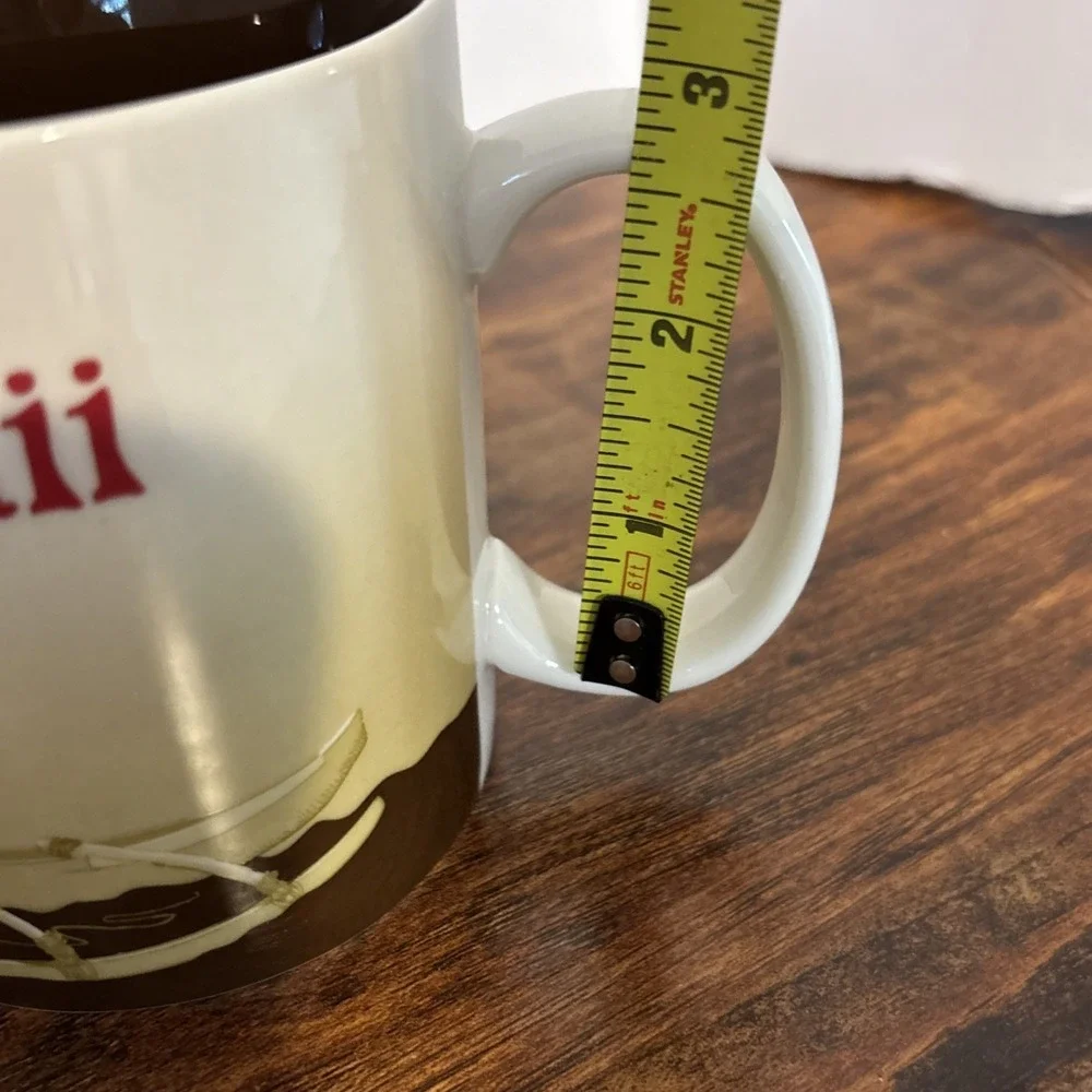 Starbucks Coffee Tea Mug Hawaii Collector Series 2011 Global 16oz Mint Condition